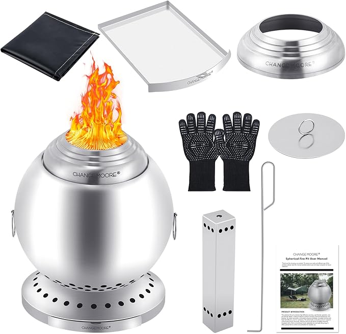 CHANGE MOORE Smokeless Fire Pit - Triple